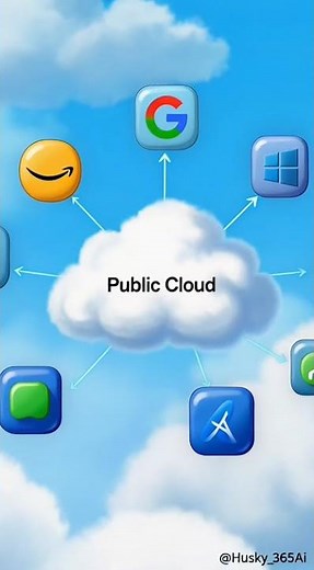 What Is Public Cloud? ☁️: #cloudcomputing#PublicCloud