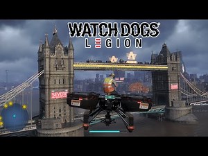 How is Watch Dogs Legion Free Roam? London Map Open World Exploration in Watch Dogs Legion Gameplay