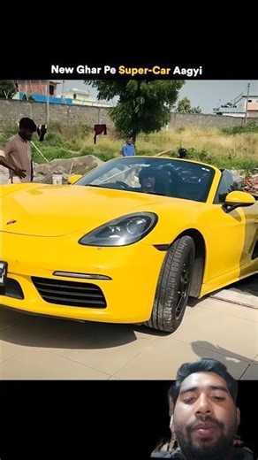 naye Ghar mein super car aage 😮