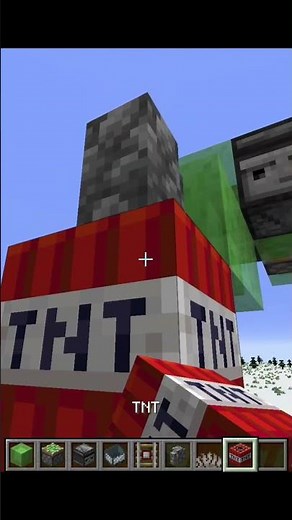 TNT duper Flying machine in Minecraft ‎⁨@minecraft⁩ #minecraft #fyp #tutorial