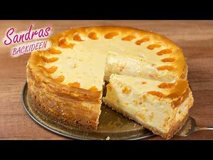 Käsekuchen mit Mandarinen | So cremig!