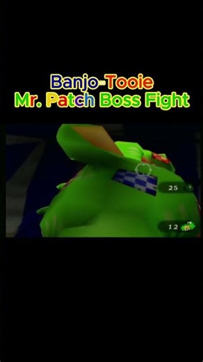 Only Banjo-Tooie Would Make THIS a Boss 😭 (Mr. Patch Fight)