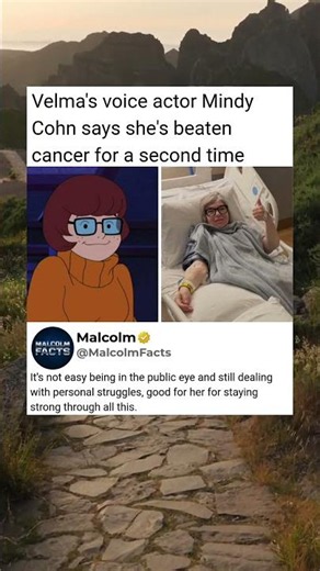 Velma's voice actor Mindy Cohn says she's beaten cancer for a second time