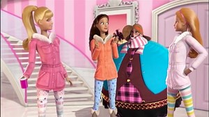 Barbie doll cartoon