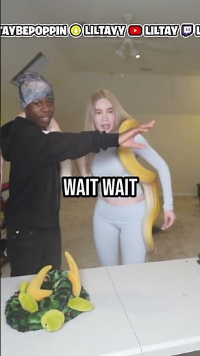 LIL TAY And Rakai Hold A HUGE Python