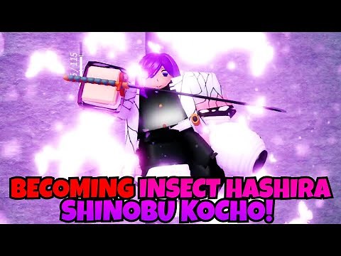 I Become INSECT HASHIRA SHINOBU KOCHO In Project Slayers!!