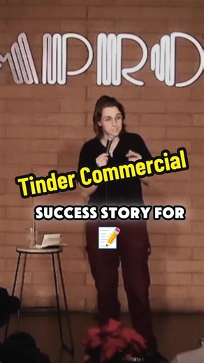 If Tinder made honest commercials… 🥴#standupcomedy #dating