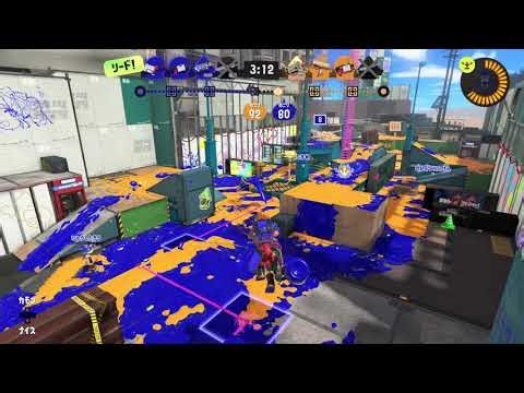 【スプラトゥーン３】プレイ記録293_ガチヤグラ_バレルスピナー