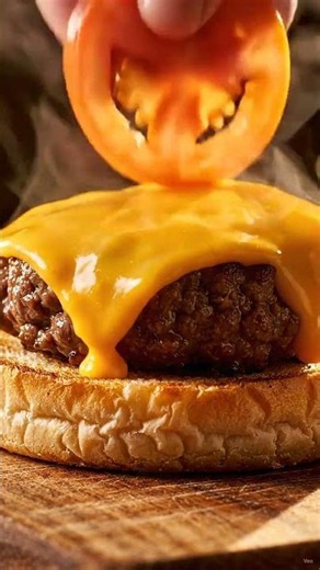 Building the perfect cheeseburger at home 🍔 #burger #recipe