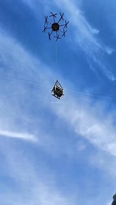 1.7K views · 193 reactions | Heavy mountains? No problem. Our heavy-lift drone is transporting power generation equipment high in the mountains, effortlessly solving the toughest logistics challenges where vehicles can’t reach.  Contact us on WhatsApp to place your order  www.SkytechUav.com #HeavyLiftDrone #MountainLogistics #DronePower #Skytech #FutureTechnology | Skytech UAV | Facebook