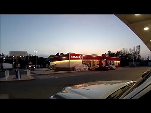 Porta Potty Indoor Restroom Review Circle K Gas Station - Kinston NC - April 2, 2017