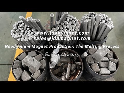 Neodymium Magnet Production：The Melting Process