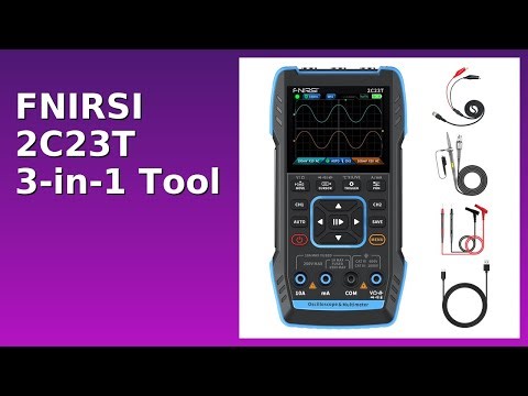 REVIEW (2025): FNIRSI 2C23T 3-in-1 Tool. Features.