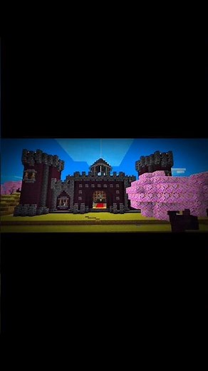 How to create Gamerfleet Castle 🏰 My Hardcore World #minecraftshorts #minecraft #gamerfleet