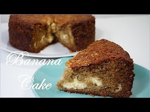 Super Moist Banana Cream Cheese Cake