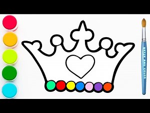How to Draw a Crown | Step by Step