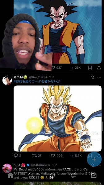 New Potara Fusion: Vegetku from Dragon Ball Super