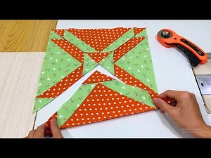 2 Amazing Easy And Fast Sewing Ideas for Beginners - Scraps Fabric Sewing Projects