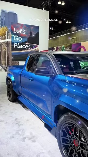7K views · 70 reactions | Meet the new Tacoma X-Runner, the street truck that’s hotter 掠than the Vegas  sun. With a 421-hp twin-turbo V6, a lowered suspension, and a matte black hood, this concept is ready to rock your world. #Toyota #Tacoma #XRunner #elcajoncalifornia #sdtoyotadealerslatino #yotatribe | Toyota of El Cajon | Facebook