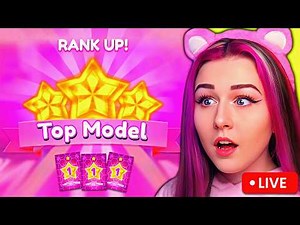 NOT Ending STREAM Until I Reach TOP MODEL ⭐ + Giving Away DLC Codes & VIP! | ROBLOX Dress to Impress