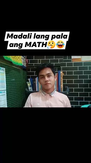 MATHdali lang pala🥰😂😂 #mathematics #mathfun #fbreels | Math Teacher Mario