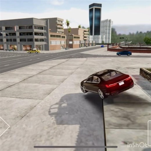 BMW 750i Controlled Drift