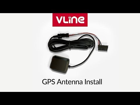 How to install GPS Antenna on top of the car dashboard - VLine System CarPlay Android Auto