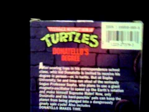 My Ninja Turtles VHS collection TMNT part 2
