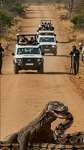 Komodo Dragon vs Python 🐍 | Intense Wild Battle Caught on Camera #WildlifeBattle #AnimalFight