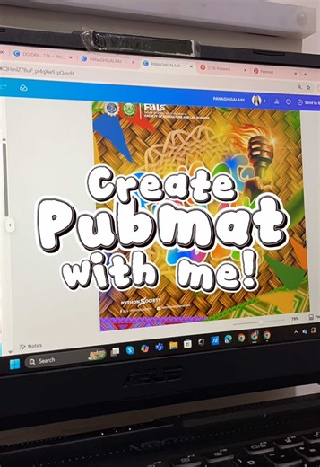 Create Pubmat with mee for a school event! #canva #pubmat #edit #trending #fyp