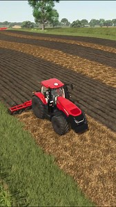 Plowing with Case IH Magnum 🚜 #farmingsimulator25 #farming #agriculture #tractor #Plowing | Mazarat Gaming