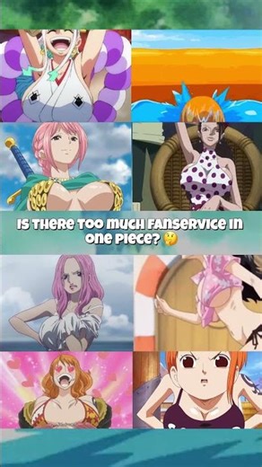 Fan Service in One Piece 🤔 🔥