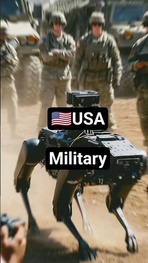 US Army Robot Dogs Are Real 🤖🇺🇸 Military AI Test 🇺🇸USA