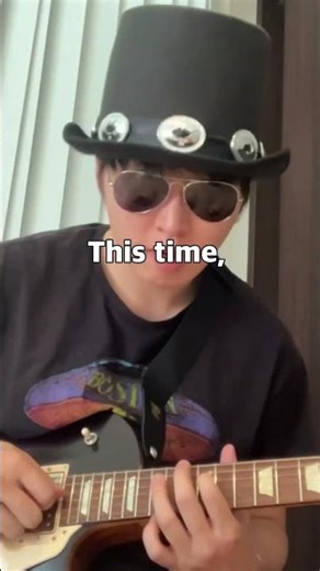 I Tried to Play Guitar Like Slash in 6 Months #guitar #beginnerguitar#slash #gunsnroses #shorts