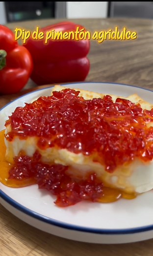 385K views · 6K reactions | ✨ Dip de Pimentón Agridulce con Queso...