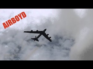 B-52 Flyover Farnborough Airshow