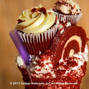 You'll erupt for this freakshake 🌋 at Volcano Shakes in Honolulu. | Travel Channel