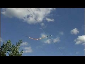 Tree branch falls on power lines - high voltage - Wicked Effect