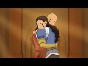 Aang and Katara (Reunite)
