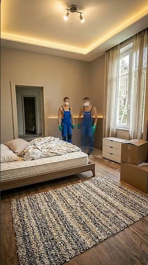 Destroyed Bedroom Gets Completely Reimagined #transformation #beforeafter #renovation