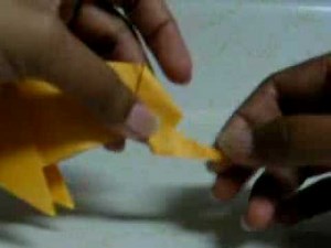 How to Fold an origami Reindeer