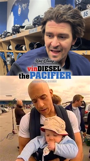 Winnipeg Jets on Instagram: "Are you familiar with the hit 2005 Disney film The Pacifier starring Vin Diesel? 🍿"