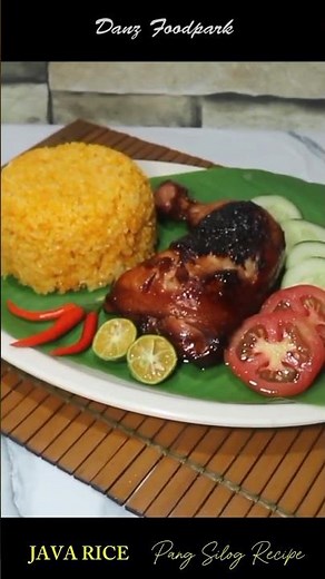 Java Rice | Pang Silog Recipe