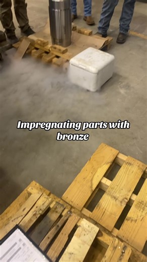 Impregnating Parts with Oil-Infused Bronze Techniques