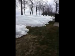 Random Clip Of The Week: Ice Tsunami! (Glacier Like Ice Moving Across Lake, Damaging Houses In Minnesota)