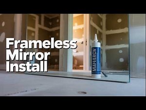 Can You Install a Mirror With Glue? Watch This!