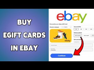 How To Buy eGift Cards In eBay | Purchase Digital Gift Cards On eBay 2025