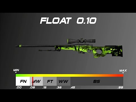 CSGO AWP | Containment Breach - Skin wear/float
