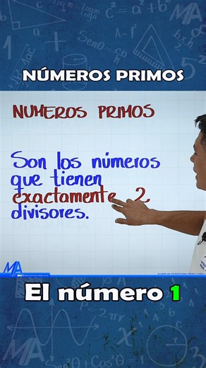Matemáticas Profe Alex on Instagram: "¿El número 1 es un número primo? 🤔 #matemáticasprofealex #parati"