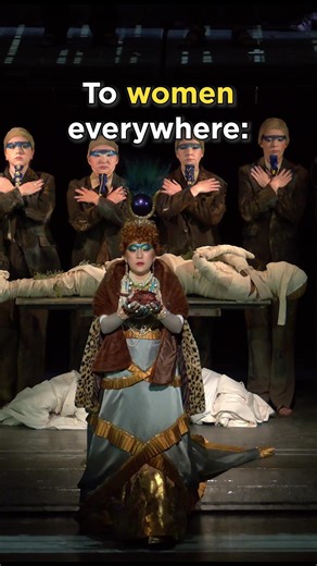 Celebrating our second performance of Akhnaten on International Women’s Day, we send love, strength, and solidarity to women everywhere — especially to our Queen Tye (So Young Park), Nefertiti (Sun-Ly Pierce), and the Six Daughters featured here! Catch them live at LA Opera tonight and through March 22nd!